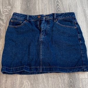 Jean skirt